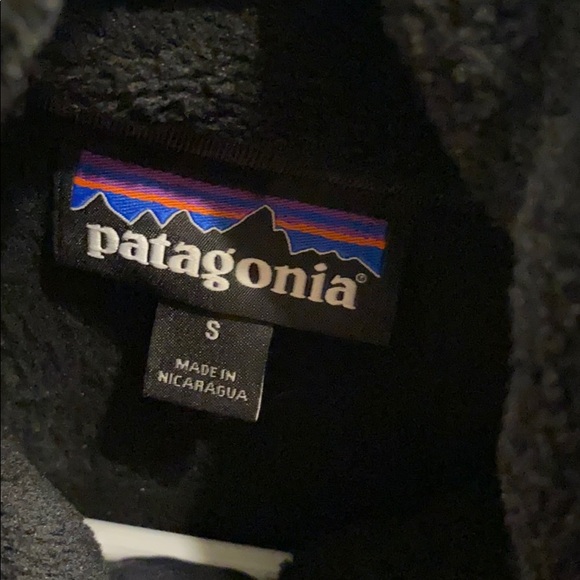 Patagonia Black Pullover Fleece - Picture 4 of 4